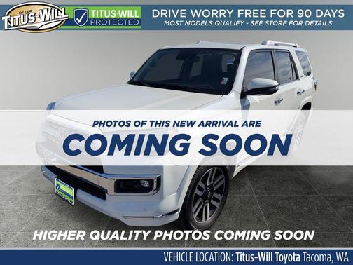 Blizzard Pearl 2021 Toyota 4Runner Limited
