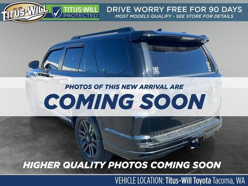 Midnight Black Metallic 2019 Toyota 4Runner Limited
