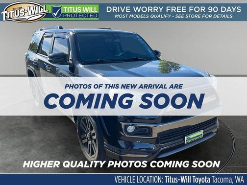 Midnight Black Metallic 2019 Toyota 4Runner Limited