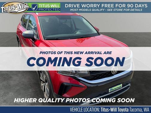 Kings Red Metallic 2022 Volkswagen Taos 1.5T SE