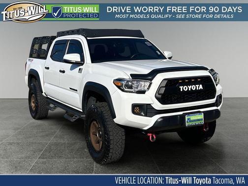 Super White 2019 Toyota Tacoma TRD Off Road