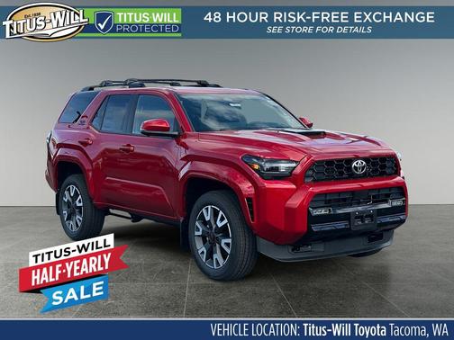 Supersonic Red 2026 Toyota 4Runner TRD Sport Premium