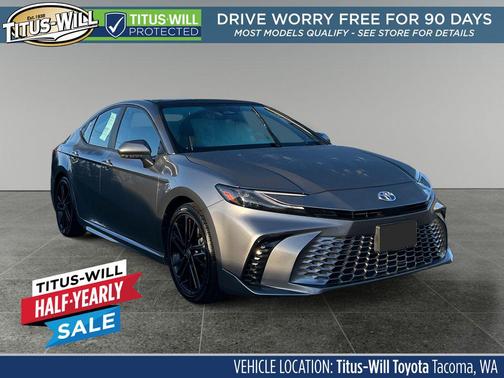 Gray 2025 Toyota Camry XSE