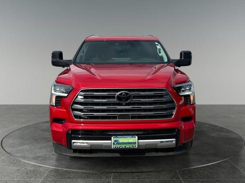 Supersonic Red 2023 Toyota Sequoia Limited