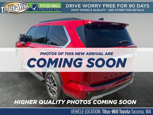 Supersonic Red 2023 Toyota Sequoia Limited