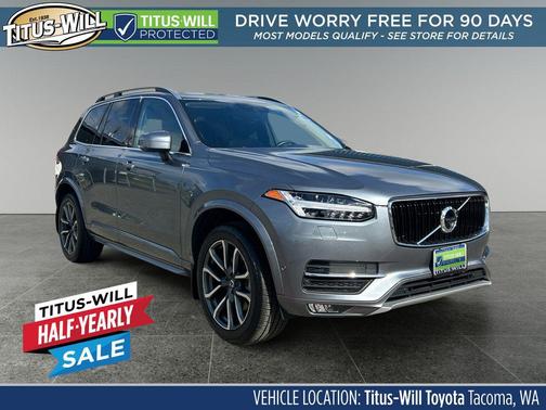 Gray Metallic 2018 Volvo XC90 T6 Momentum