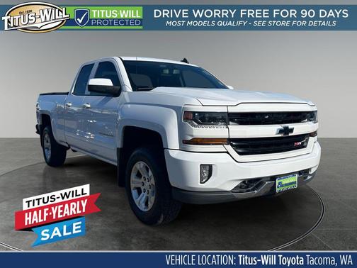 Summit White 2016 Chevrolet Silverado 1500 2LT