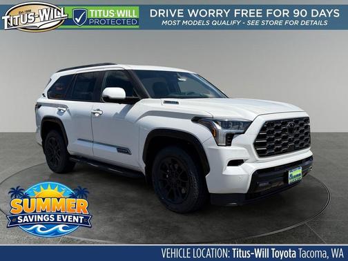 Wind Chill Pearl 2026 Toyota Sequoia Platinum