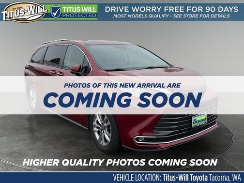 Ruby Flare Pearl 2023 Toyota Sienna Limited