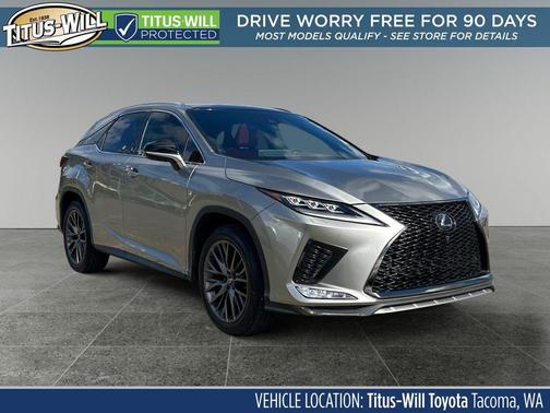Atomic Silver 2022 Lexus RX 350 F SPORT Handling