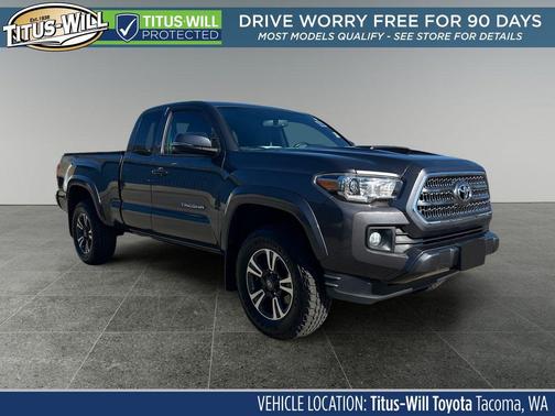 Magnetic Gray Metallic 2017 Toyota Tacoma TRD Sport