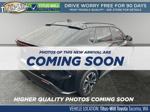 Black 2024 Toyota bZ4X XLE