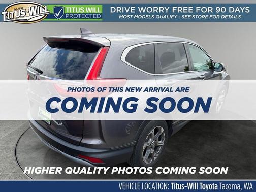 Gray 2017 Honda CR-V EX