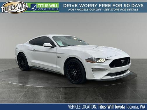 Oxford White 2022 Ford Mustang GT Premium