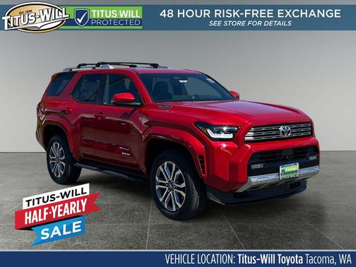 Supersonic Red 2026 Toyota 4Runner Limited
