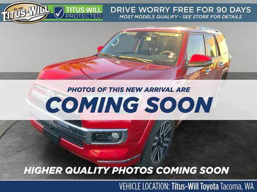 Barcelona Red Metallic 2024 Toyota 4Runner Limited