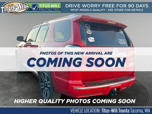 Barcelona Red Metallic 2024 Toyota 4Runner Limited