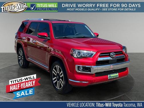Barcelona Red Metallic 2024 Toyota 4Runner Limited