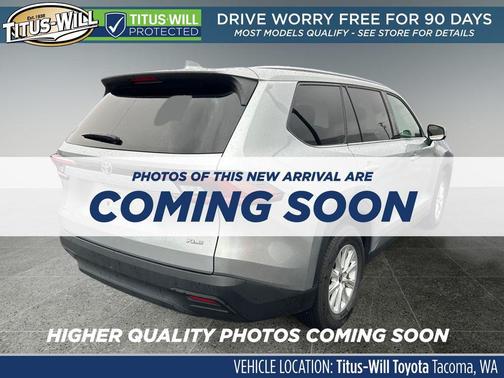 Celestial Silver 2025 Toyota Grand Highlander XLE