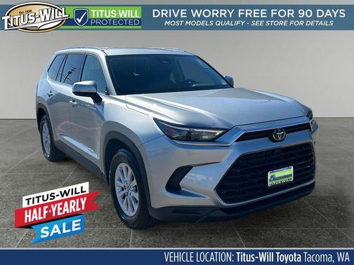 Celestial Silver 2025 Toyota Grand Highlander XLE
