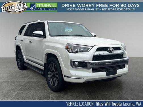 Blizzard Pearl 2018 Toyota 4Runner Limited