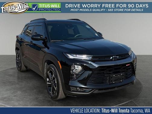 Mosaic Black Metallic 2023 Chevrolet Trailblazer RS