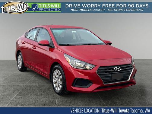 Pomegranate Red 2018 Hyundai Accent SE