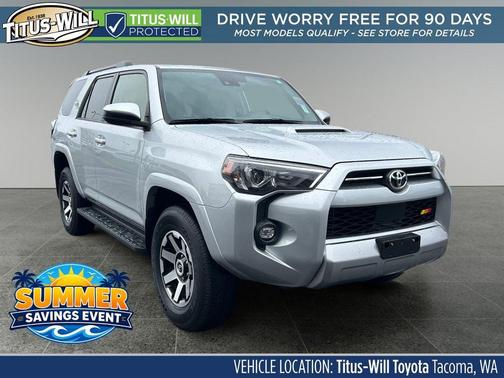 Classic Silver Metallic 2024 Toyota 4Runner TRD Off Road