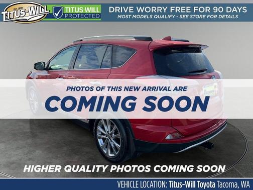 Barcelona Red Metallic 2017 Toyota RAV4 Limited