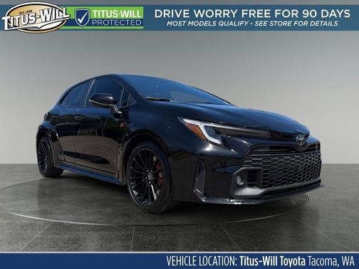 Black 2024 Toyota GR Corolla Core