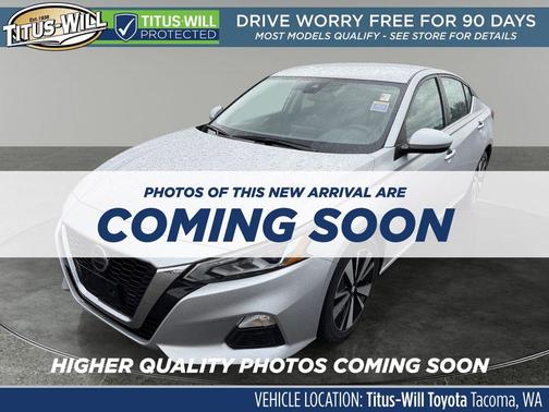 Brilliant Silver Metallic 2022 Nissan Altima 2.5 SV