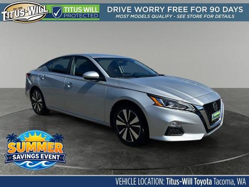 Brilliant Silver Metallic 2022 Nissan Altima 2.5 SV
