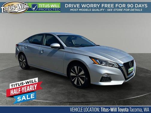 Brilliant Silver Metallic 2022 Nissan Altima 2.5 SV