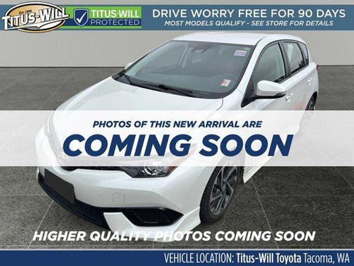 2017 Toyota Corolla iM Base