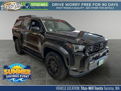 Black 2025 Toyota 4Runner TRD Off Road Premium