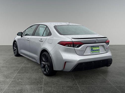 Classic Silver 2025 Toyota Corolla XSE