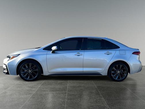 Classic Silver 2025 Toyota Corolla XSE