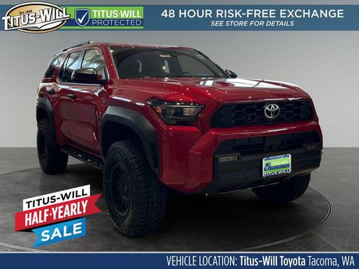 Supersonic Red 2026 Toyota 4Runner TRD Off Road Premium