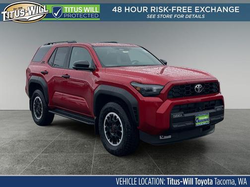 Supersonic Red 2026 Toyota 4Runner TRD Off Road Premium