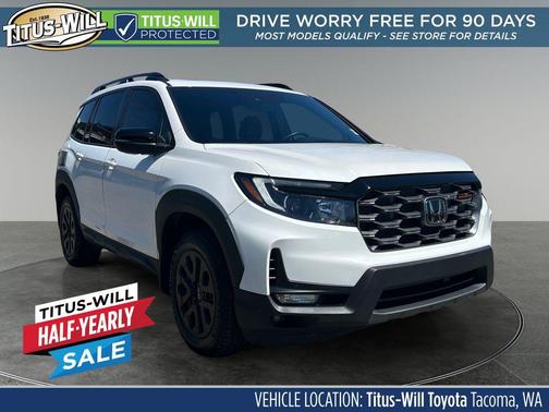Platinum White Pearl 2023 Honda Passport AWD TrailSport