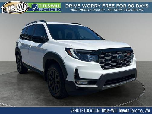 Platinum White Pearl 2023 Honda Passport AWD TrailSport