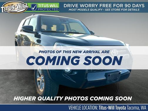 Midnight Black Metallic 2024 Toyota 4Runner SR5 Premium