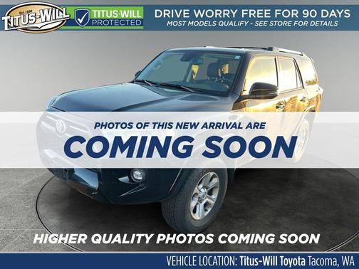 Midnight Black Metallic 2024 Toyota 4Runner SR5 Premium