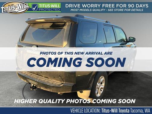 Midnight Black Metallic 2024 Toyota 4Runner SR5 Premium