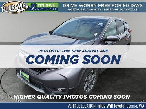 Gray 2017 Honda CR-V EX