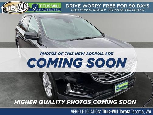 Black Metallic 2022 Ford Edge SEL