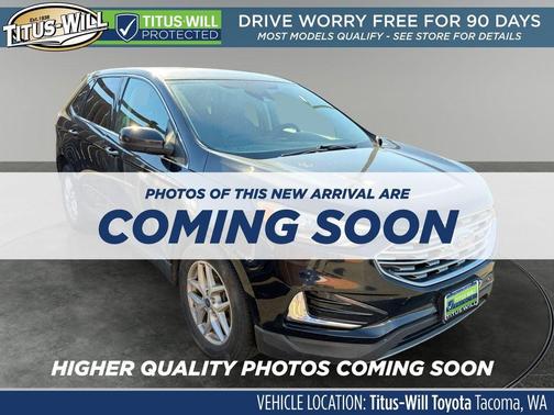 Black Metallic 2022 Ford Edge SEL