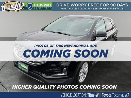 Black Metallic 2022 Ford Edge SEL