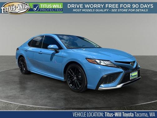 Cavalry Blue 2023 Toyota Camry XSE