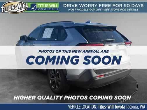 Silver Sky Metallic 2025 Toyota RAV4 Hybrid XLE Premium